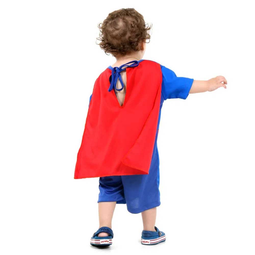 Fantasia Super Homem Bebê - Imagem 2