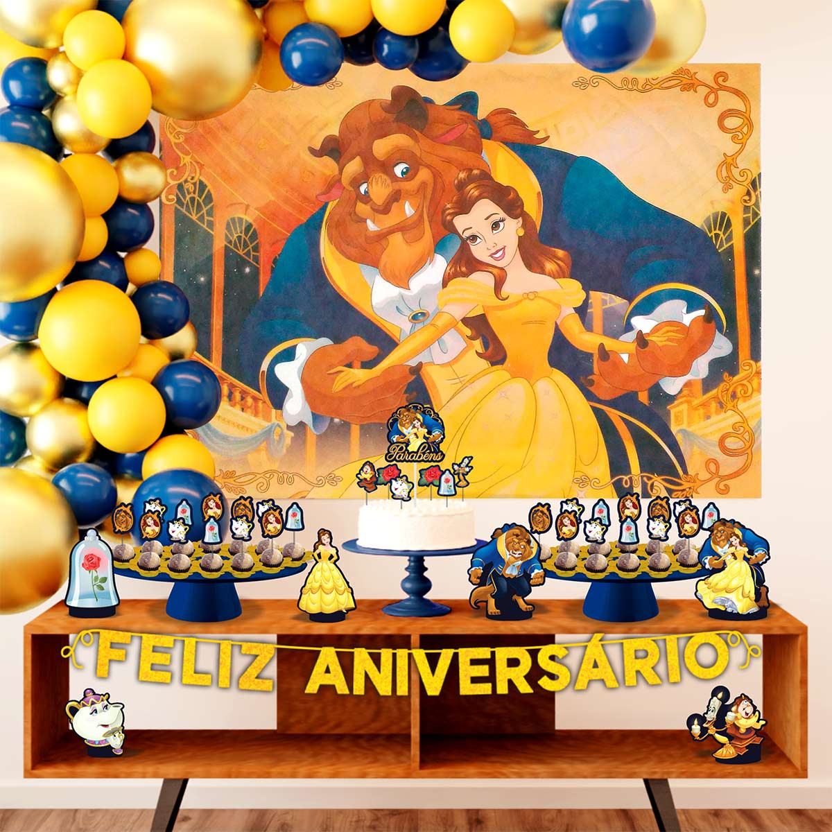 Decoração Bela e a Fera