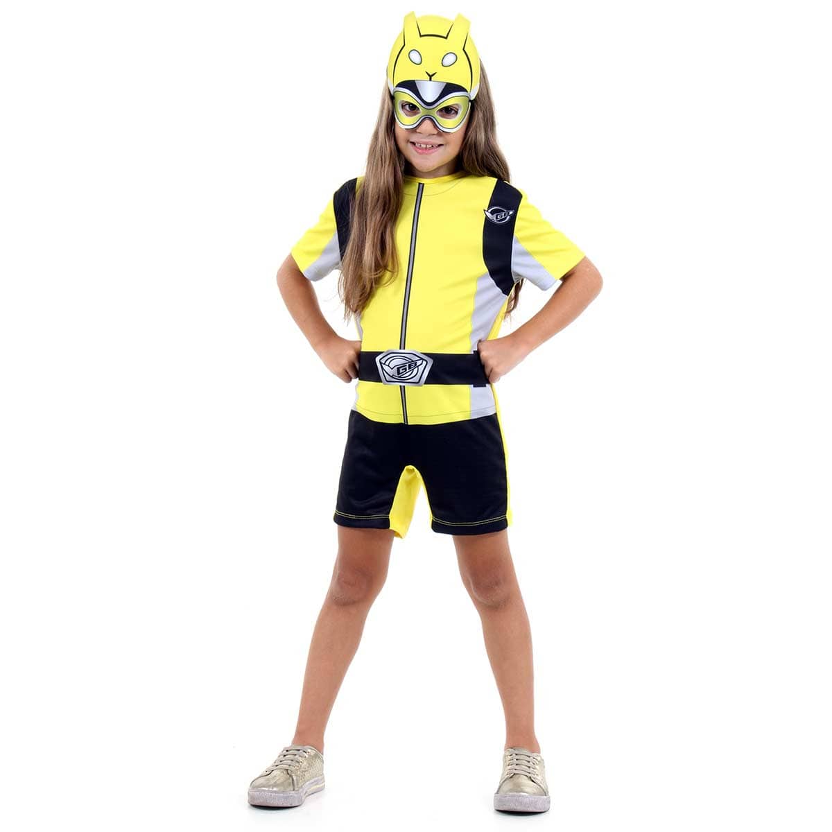 Fantasia Power Rangers Beast Morphers Amarelo