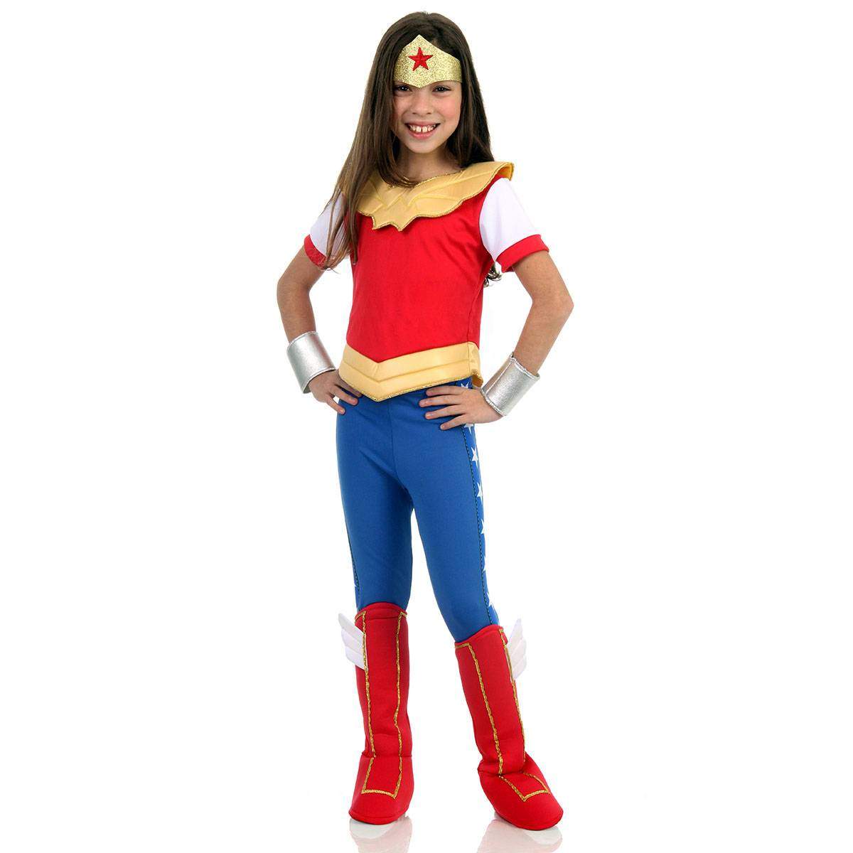 Fantasia Mulher Maravilha Dc Super Hero Girls