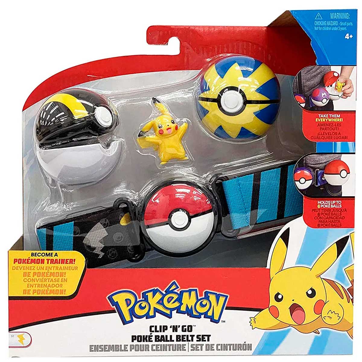 Cinto Pokemon com Pokebola Sunny - Preto - Imagem 2