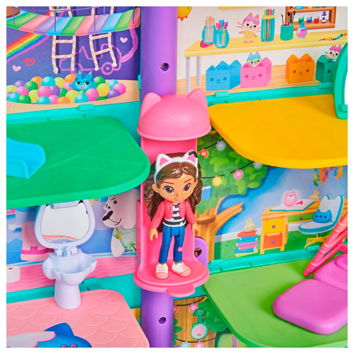 Playset A Casa Mágica da Gabby Brinquedo 40cm - Imagem 4