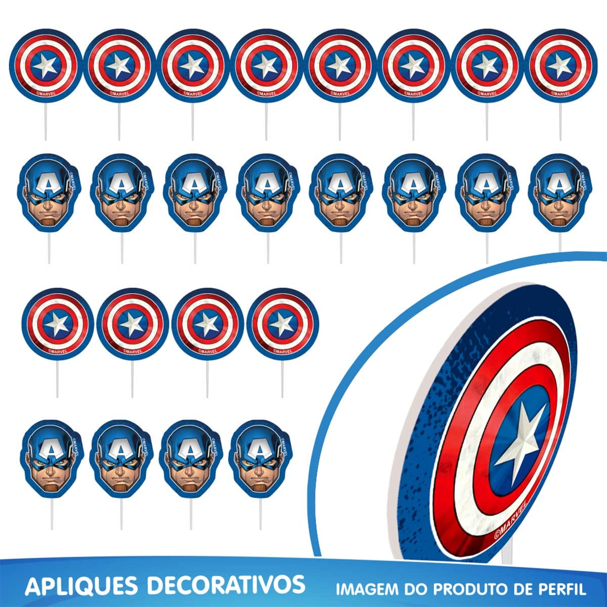 Festa Capitão América - Kit Completo - Imagem 5