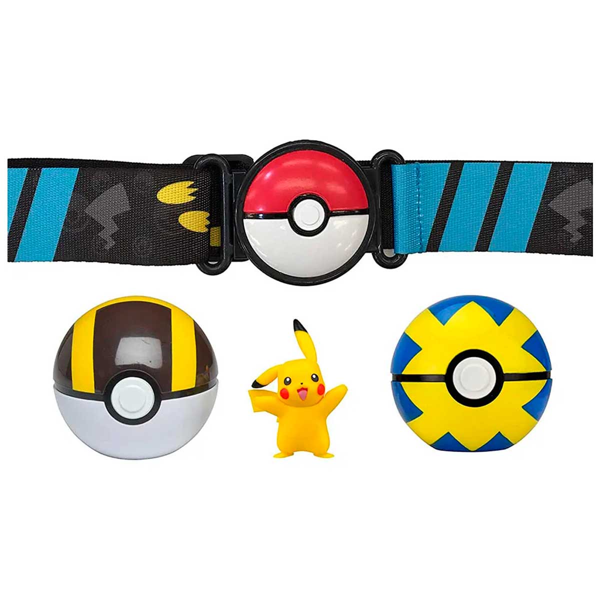 Cinto Pokemon com Pokebola Sunny - Preto