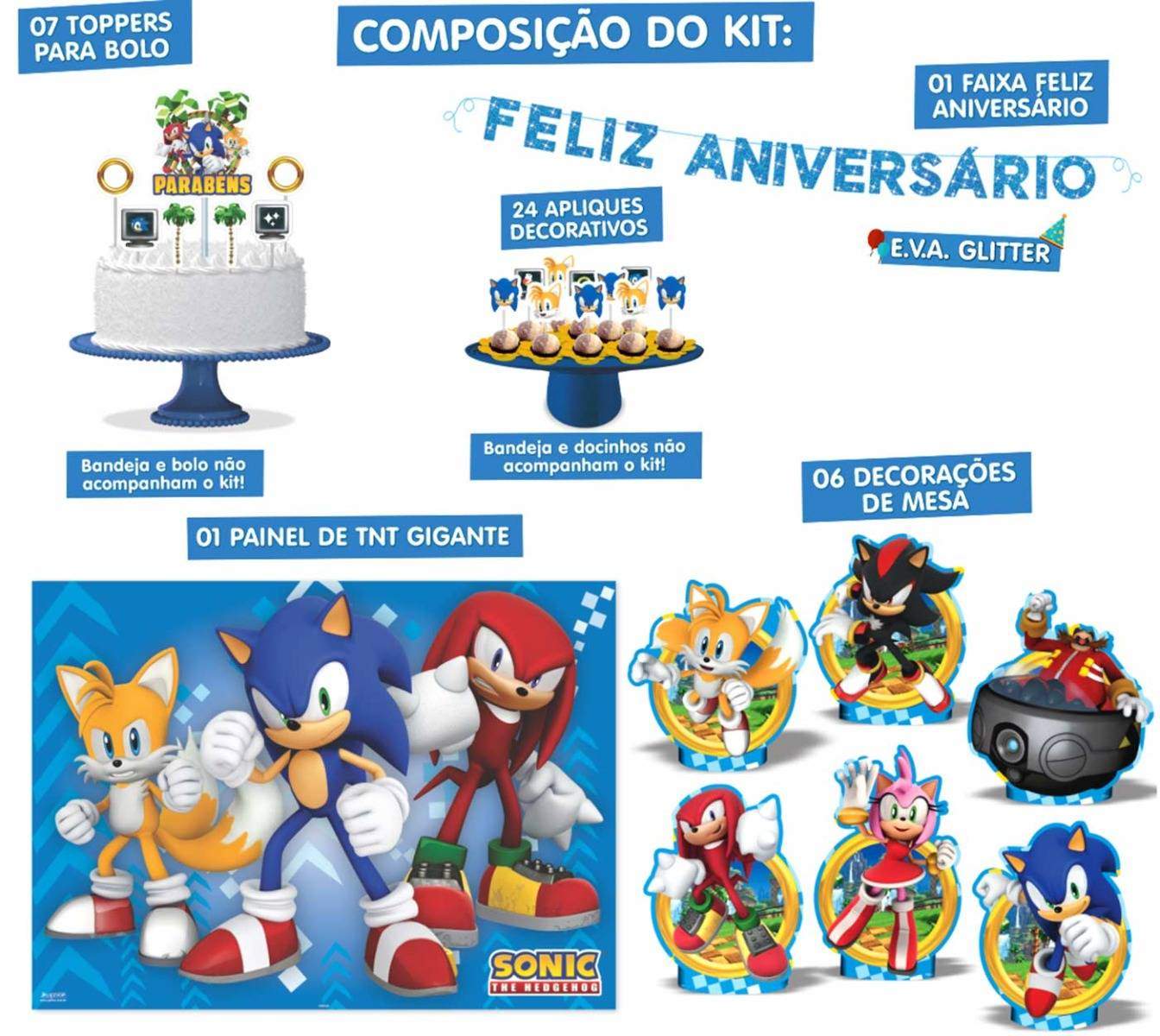 Kit Festa Sonic - Imagem 3