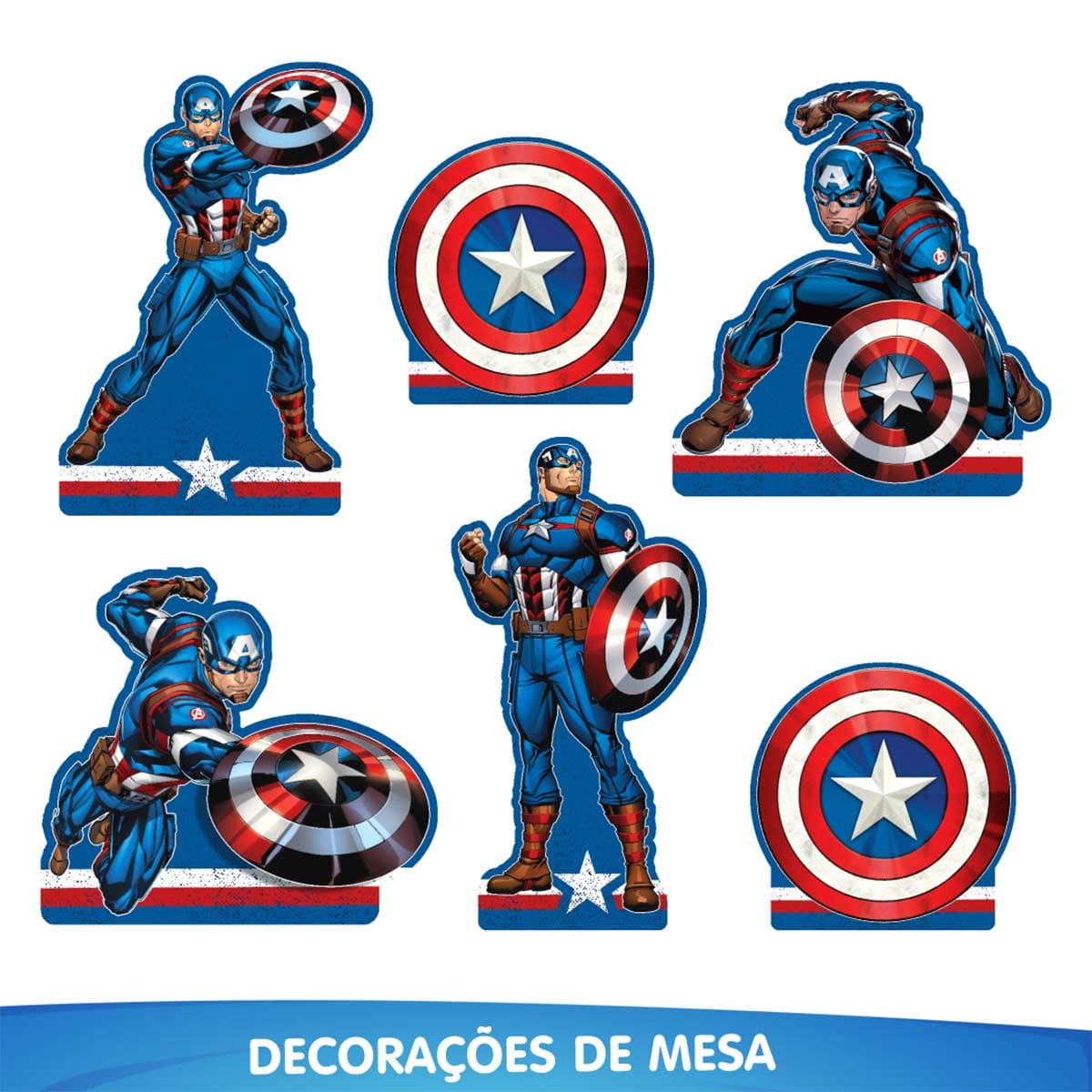 Festa Capitão América - Kit Completo - Imagem 4