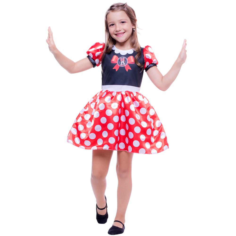 Fantasia da Minnie Infantil Pop