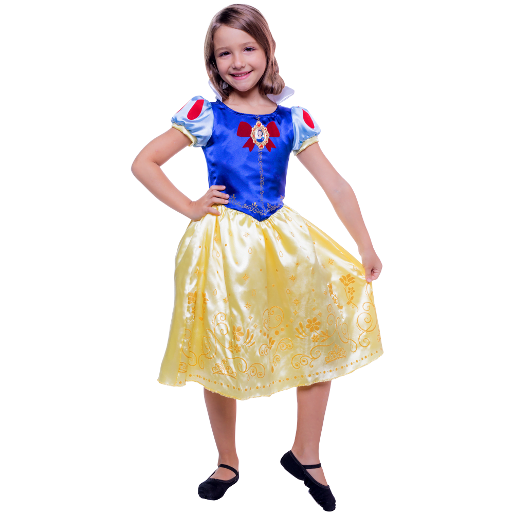 Fantasia Branca de Neve Clássica