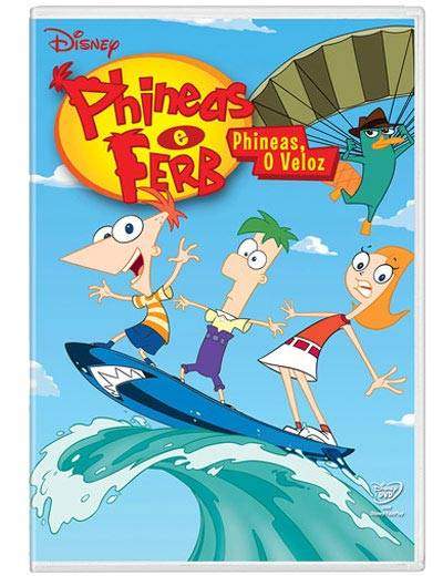 DVD Phineas e Ferb - Phineas, o Veloz - Imagem 2