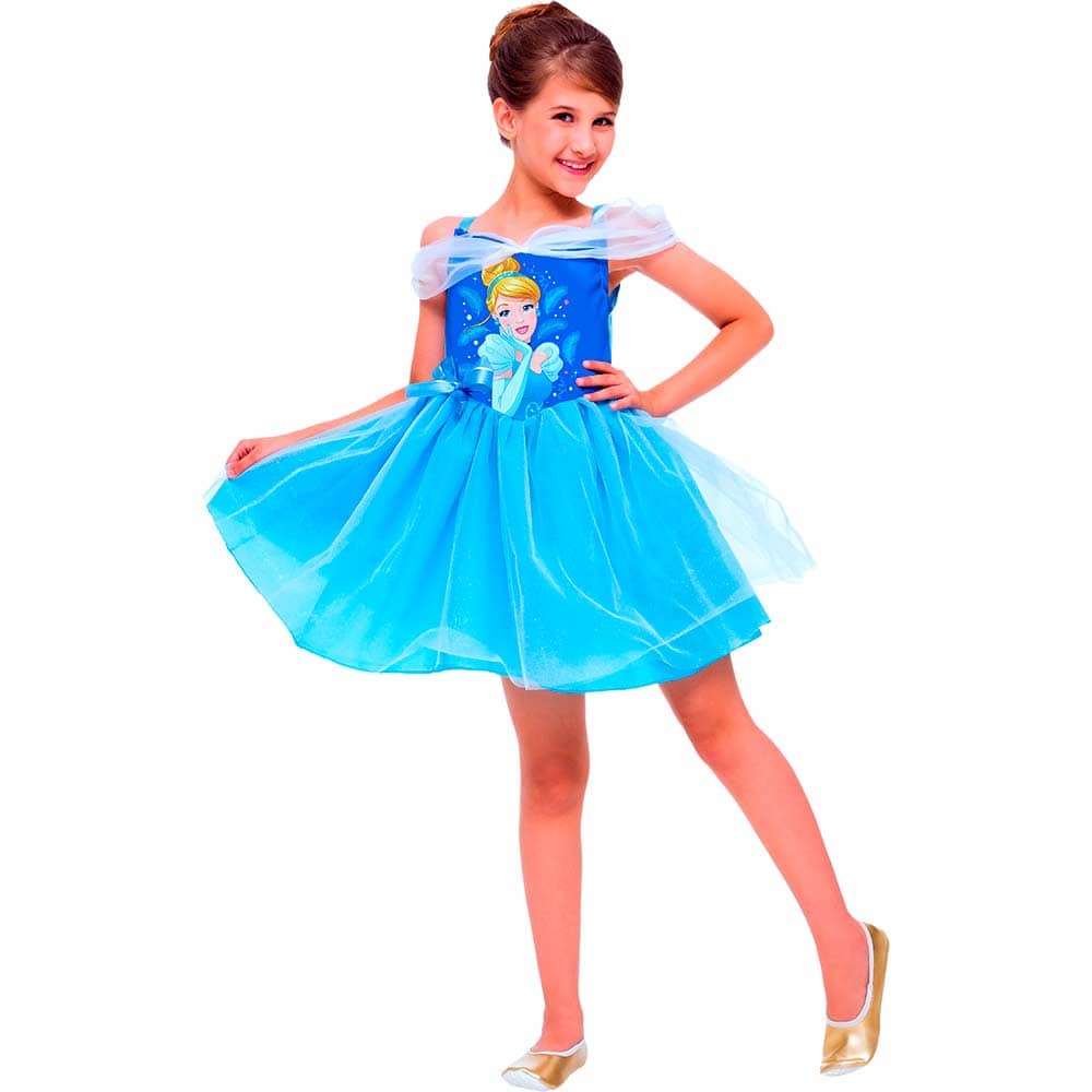 Fantasia Princesa Cinderela Infantil