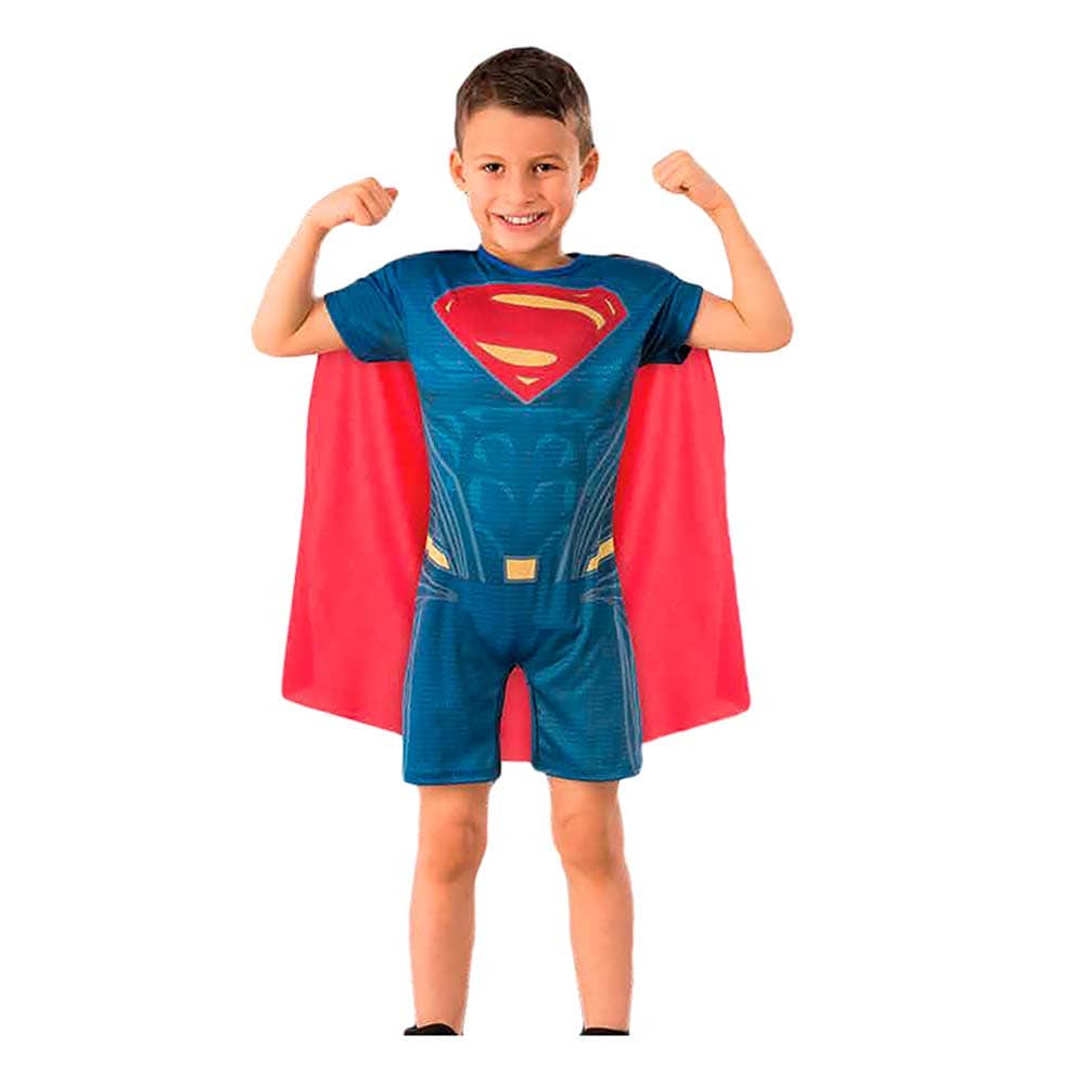 Fantasia Super Homem Clássica Infantil