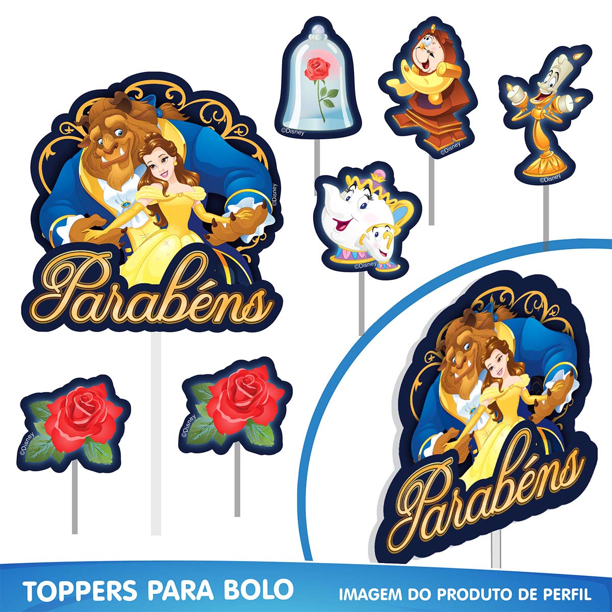 Decoração Bela e a Fera - Imagem 3