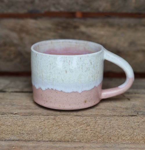 Kop med hank - Lyserød