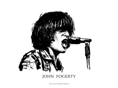 John Fogerty fra MajosimArt