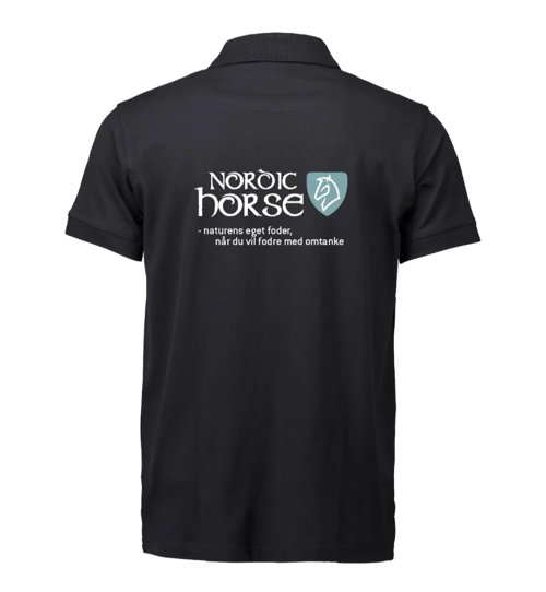 Nordic Herre Stretch Poloshirt fra Thy Horses