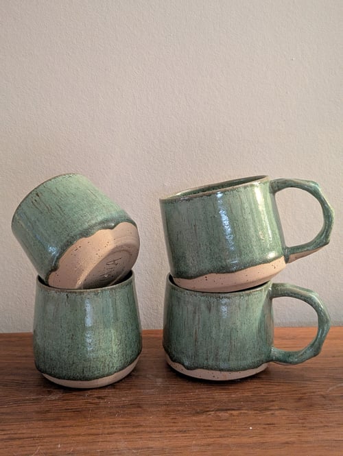 Kop grøn fra LaVA Keramik