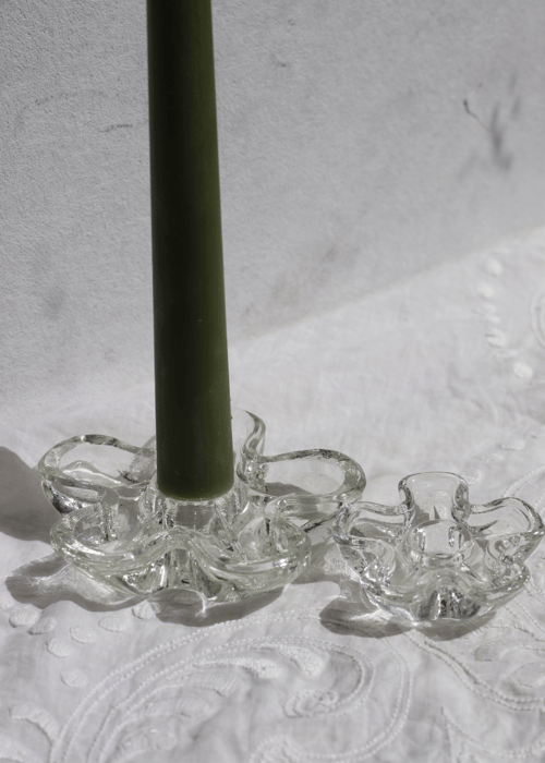 Flower set candle holder 