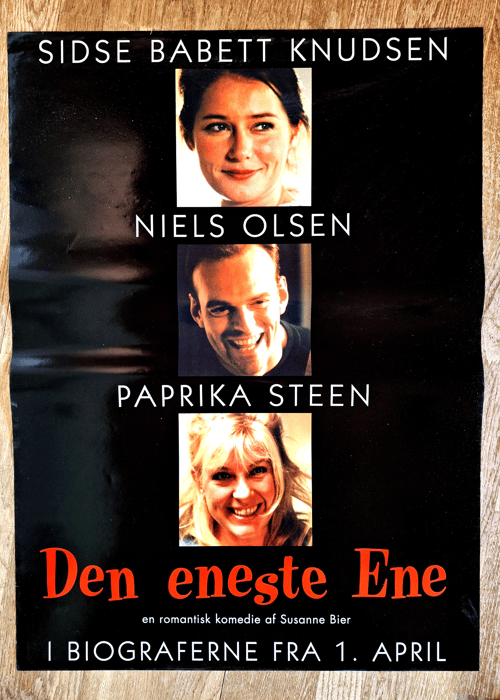 Den eneste ene - Promoplakat fra Originalefilmplakater