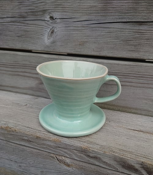Kaffe tragt 1-2 kopper turkis 