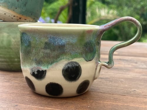 Unika prikket kop med hank