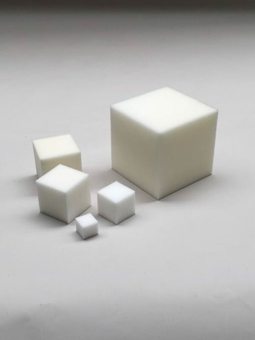 Skumklodser 5 x 5 cm fra kastanja.dk