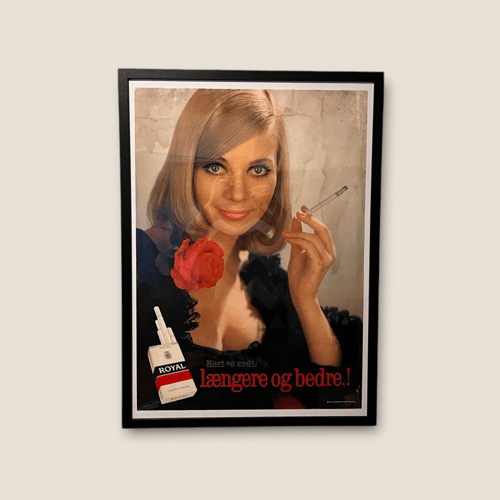 Royal cigaret plakat