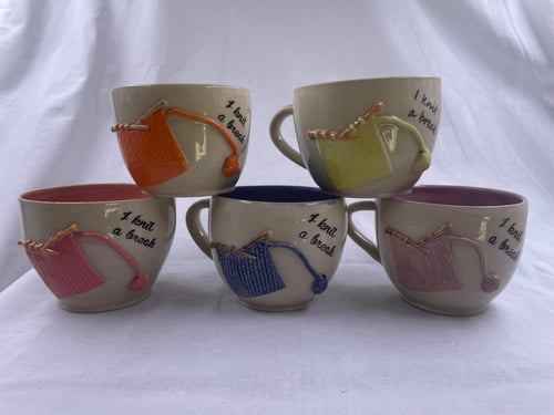 Strikkekopper- I knit a break