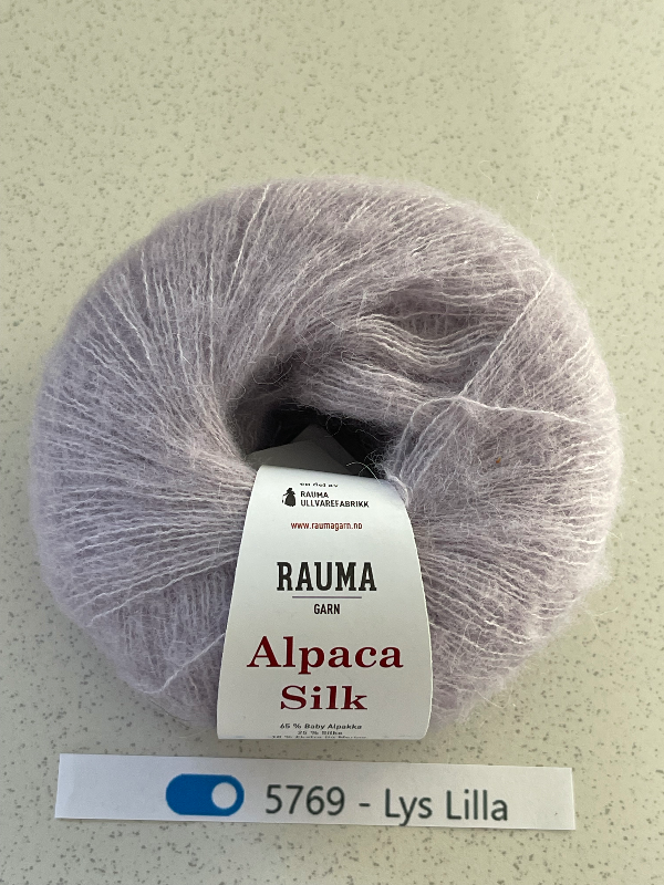 Garn: Alpaca Silk garn - 14 smukke farver: ngl. á 25 g - billede 12
