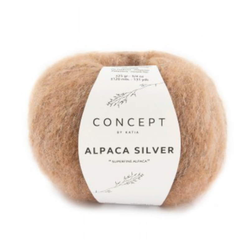 Alpaca Silver: Alpakka med diskret glimmer - 25 g - billede 4