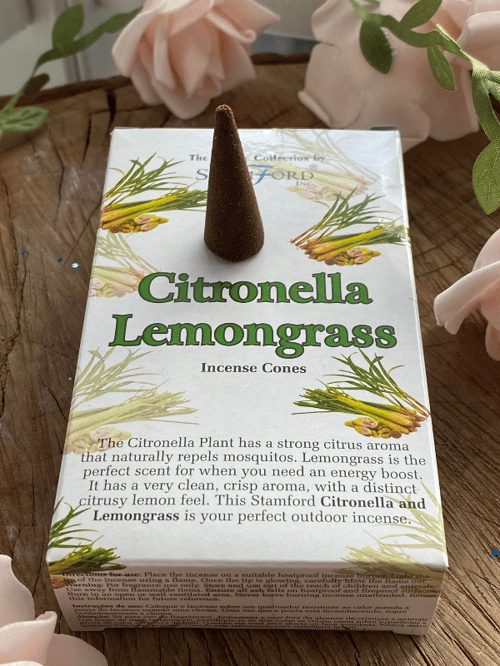 Cones - Citronella / Lemongrass fra Butik Lotus