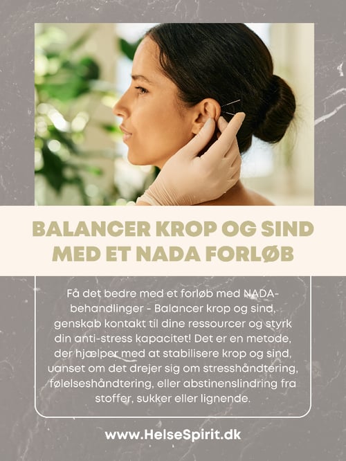 NADA forløb med 20 NADA behandlinger - Produkt nr. 134