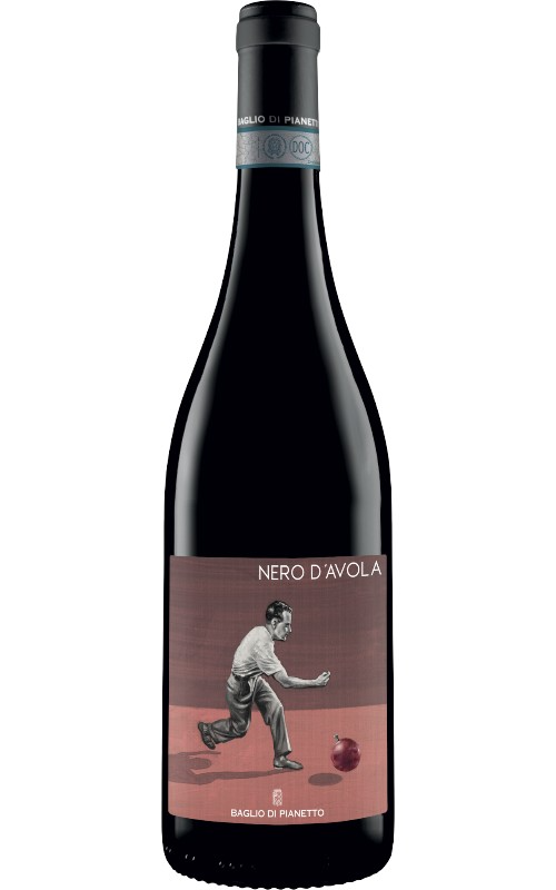 2021 Nero d'avola, baglio di Pianetto fra HvidvinsSpecialisten