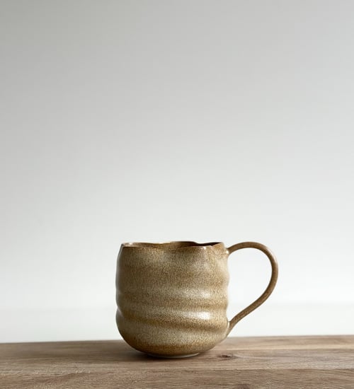 Bølgekop m. hank - sand