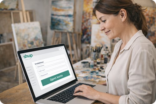 Opret din profil på SHUP