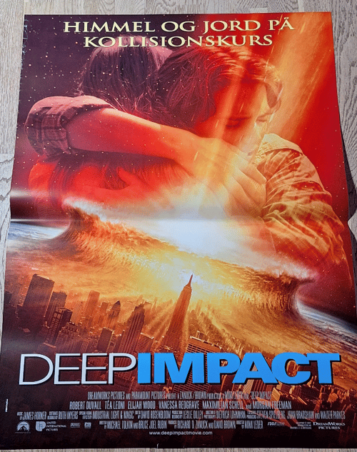 Deep Impact fra Originalefilmplakater