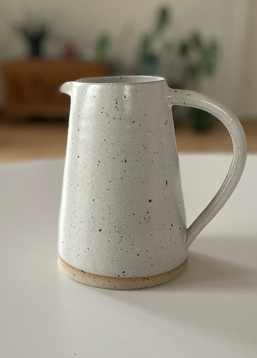 Kande, lys beige - 1,4 liter fra Aaskoven Keramik