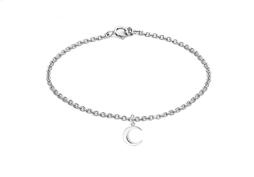 “Silver crescent” - armbånd i 925 sterling sølv fra Soph Jewels