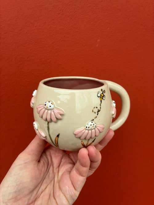 Stor blomsterkop med guld - FORUDBESTILLING fra Mille Design