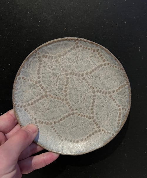 Tallerken m. mønster (S) fra Claywise