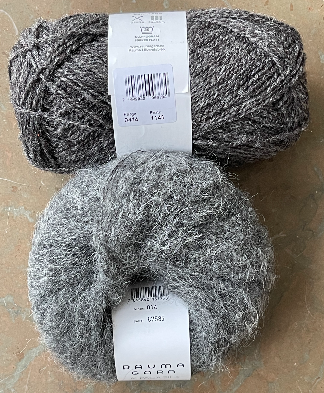 Kit: Garn og opskrift til Sesam Raglan Sweater i Alpaca Silk og Finuld - billede 12