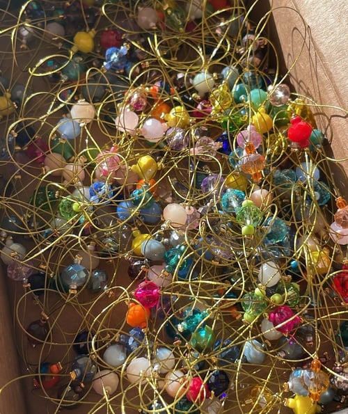 Maskemarkører i guld, 10 ass. fra ByChristinaFunch