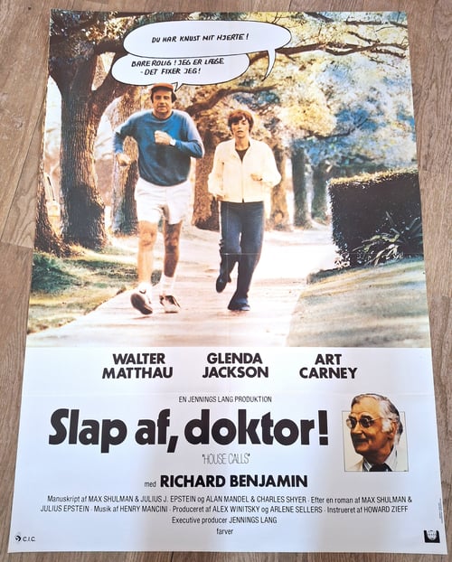 Slap af, Doktor! - plakat fra Originalefilmplakater