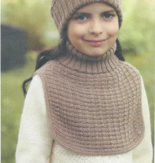 Kit: Halsedisse str. ½-10 år  fra Knit-Knot