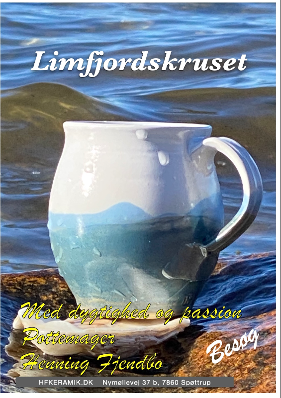 Limfjordskruset H 8,5 B 7,5 cm - billede 2
