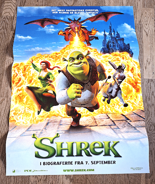 Shrek fra Originalefilmplakater