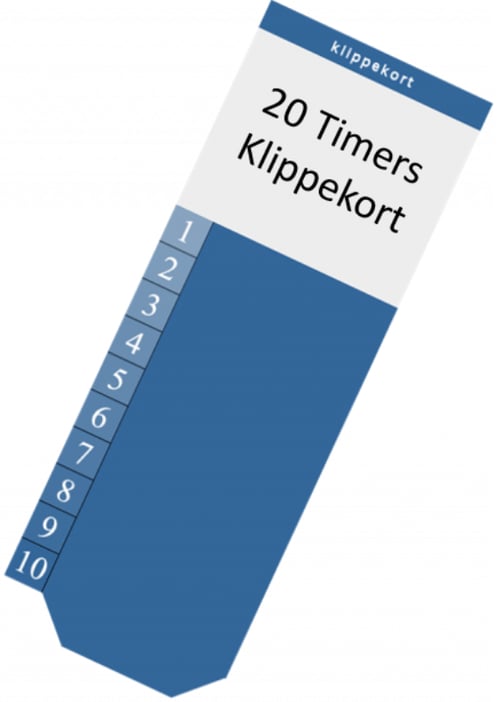 20 Timers Klippekort fra Handyshoppen