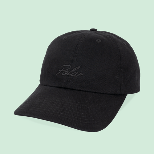 Polar Skate Co. Sai Cap, Sort fra do you! skateshop 