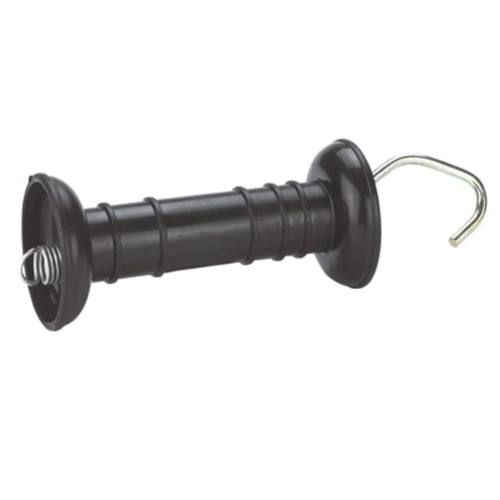 Ledhåndtag med fjeder sort fra L.Riisgaard