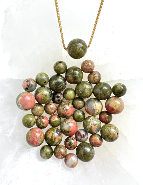 Unakit- vedhæng fra BeYou Crystals 