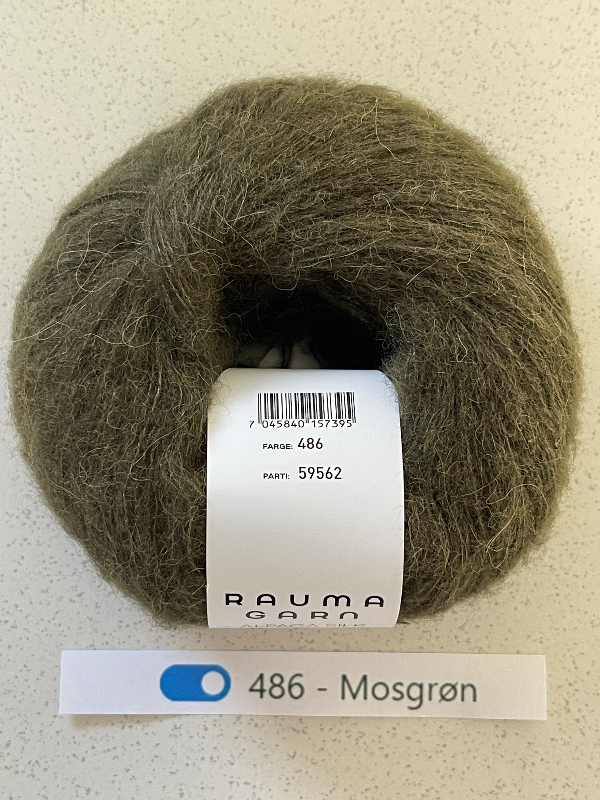 Garn: Alpaca Silk garn - 14 smukke farver: ngl. á 25 g - billede 8